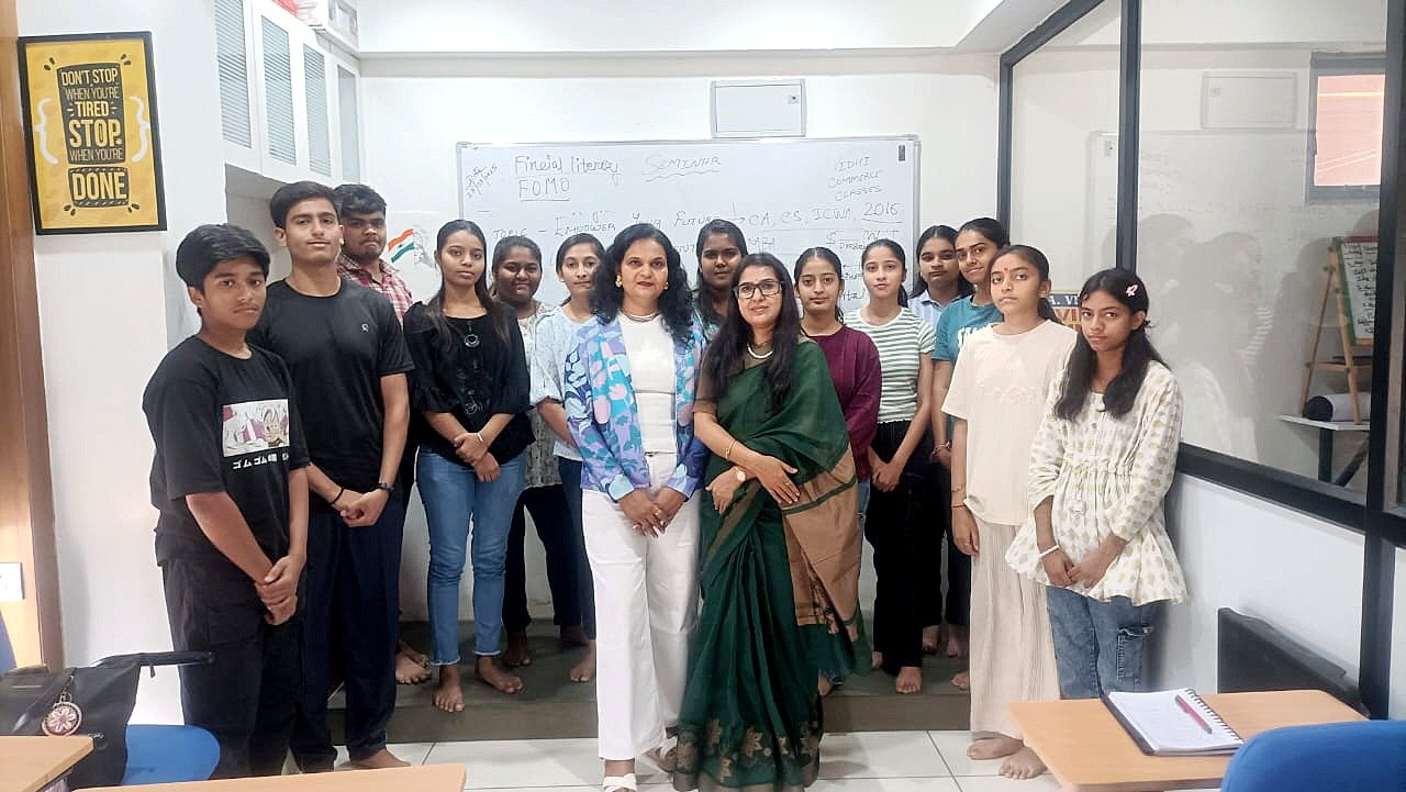 Students Studying